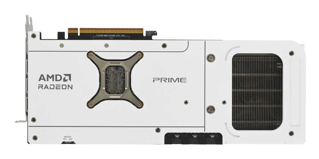 ASUS Prime -RX9070XT-O16G-WHITE AMD Radeon RX 9070 XT 16 GB GDDR6